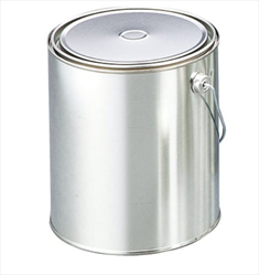 Thùng đựng bằng kim loại 1 L AS ONE 1-3239-02